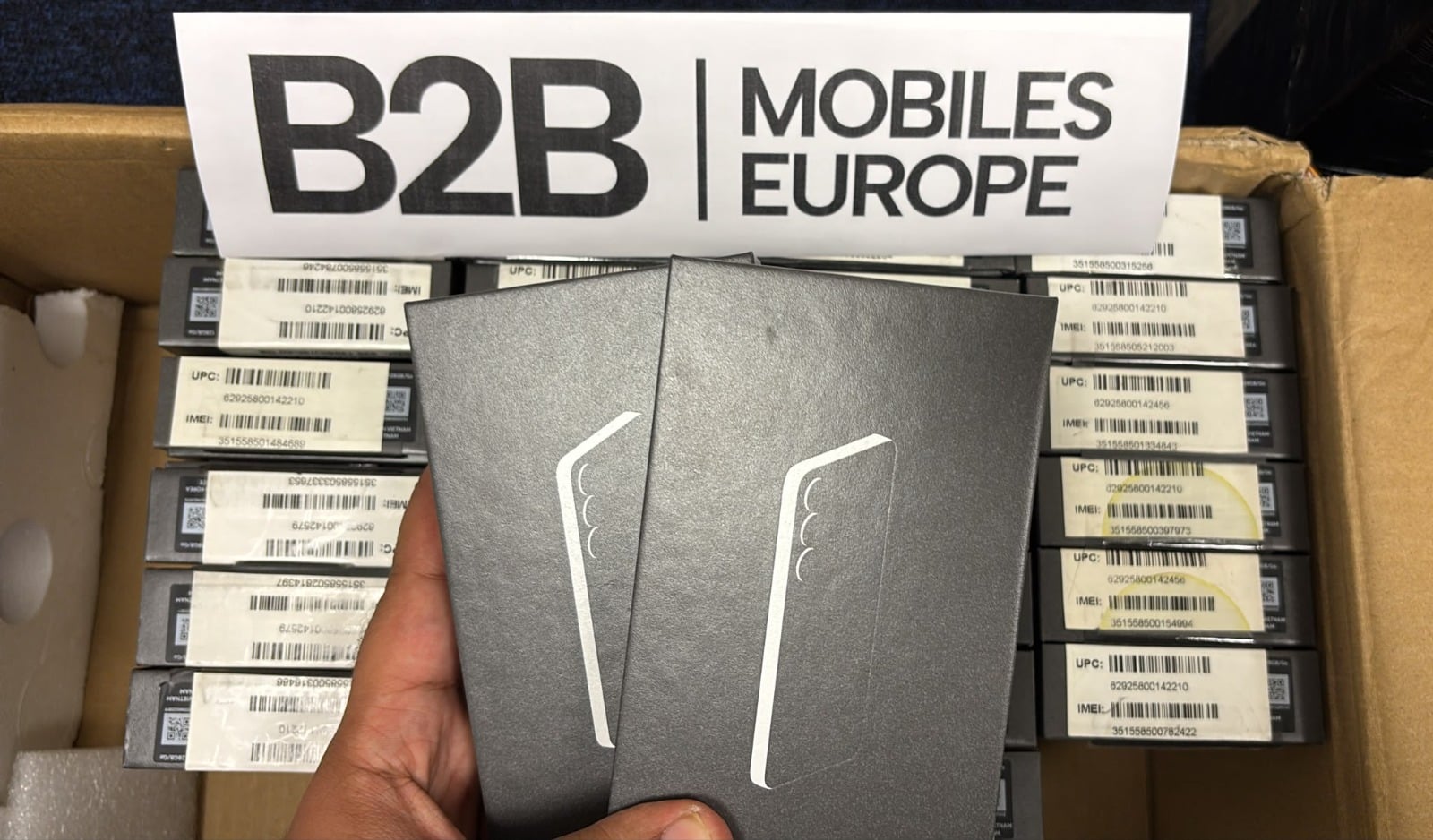 Galaxy S25 128GB - 14 Days Boxed Stock - €415 Per Unit stock offer