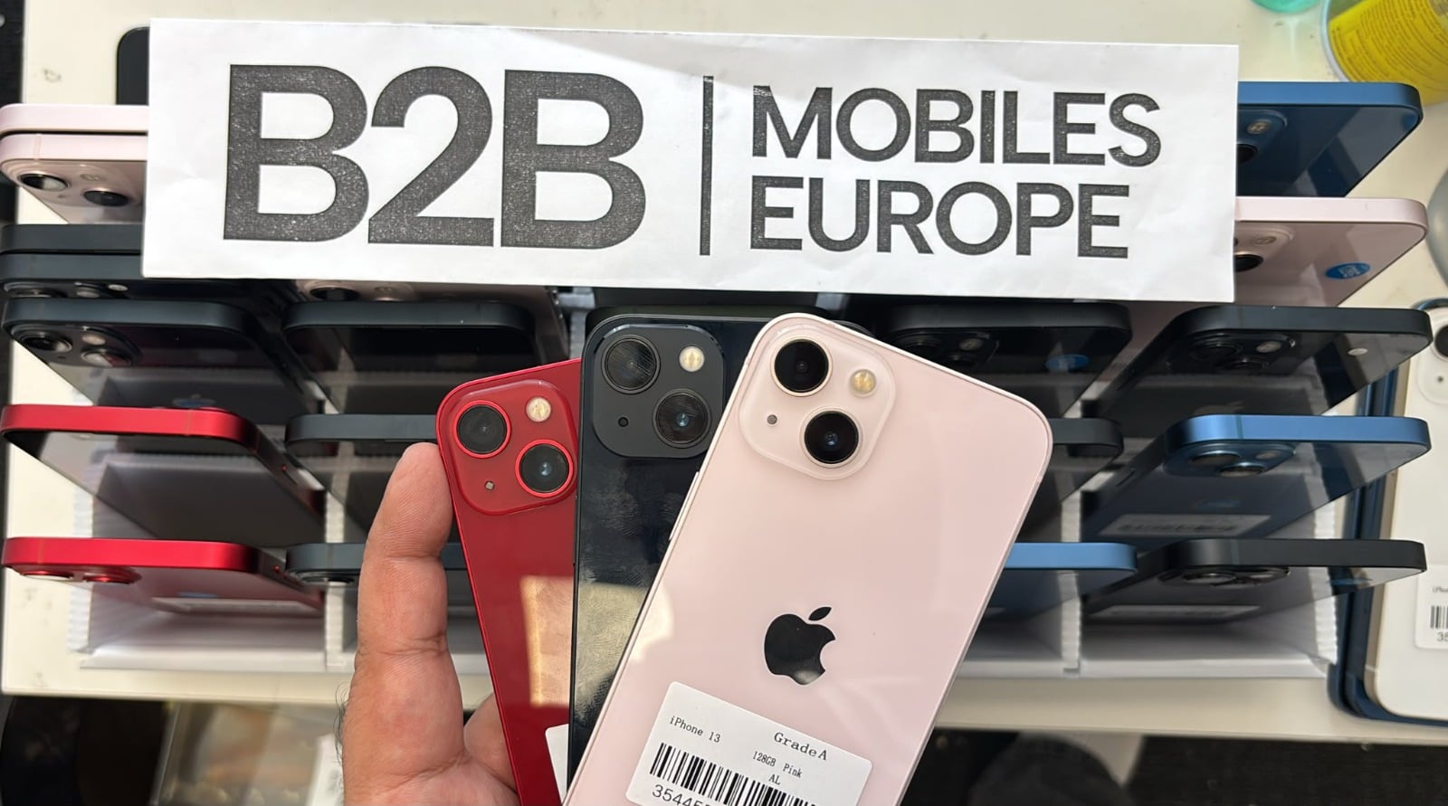 iPhone 13 128GB - Grade A - Mixed Colours - €240 Each stock offer