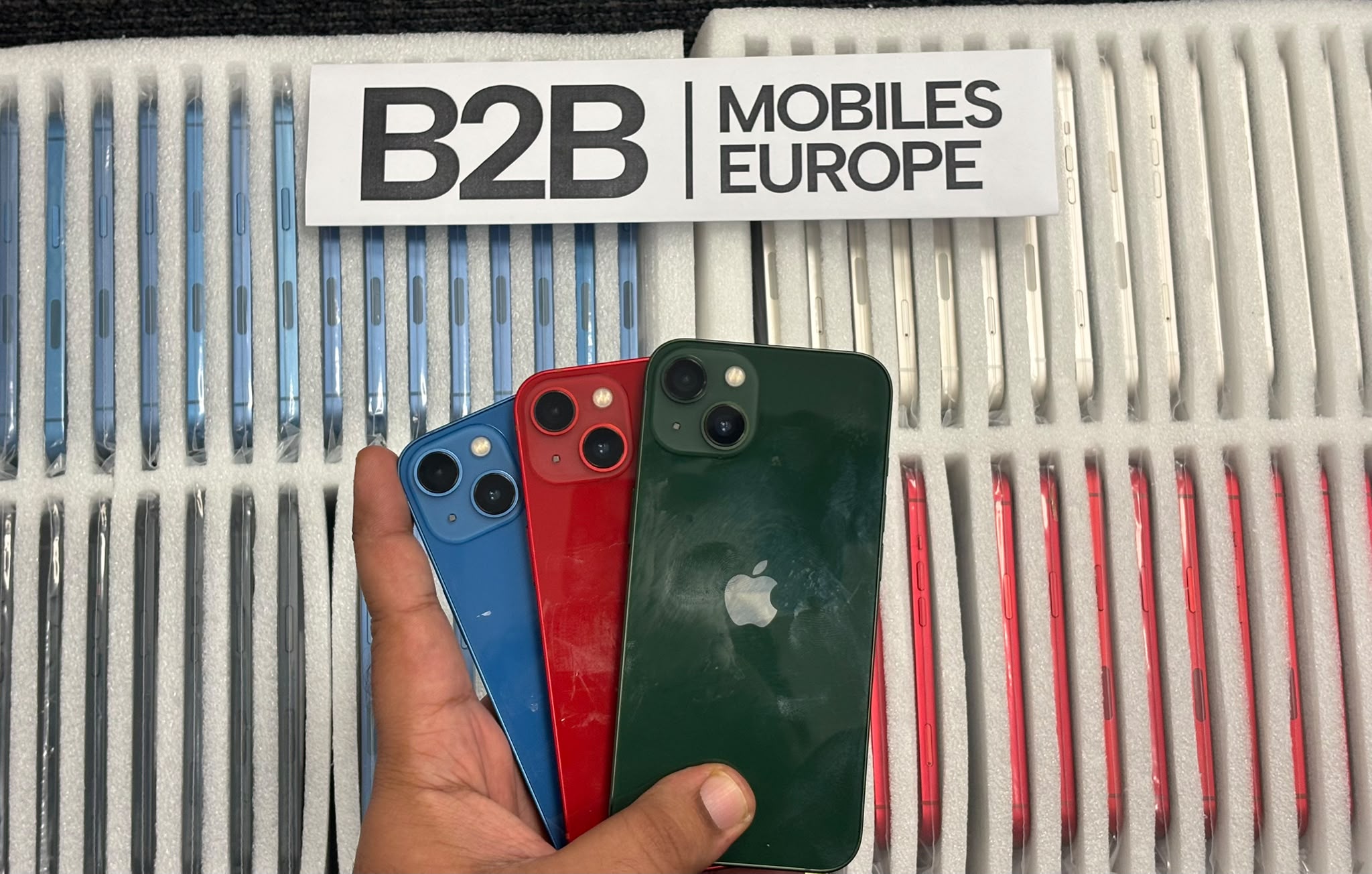 60x iPhone 13 256GB - Grade A - Mixed Colours - Wholesale Stock at €275 Each stock offer