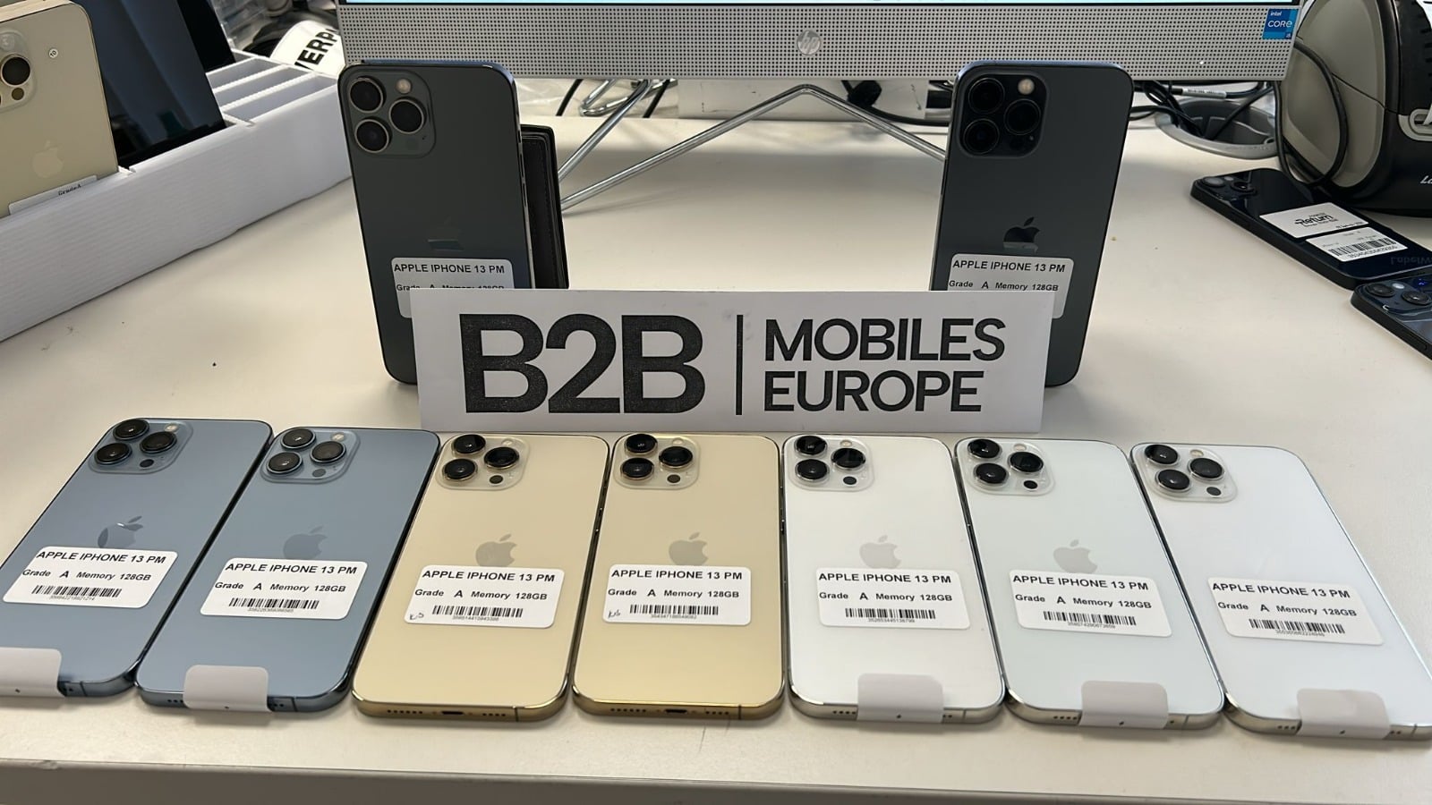iPhone 13 Pro Max - Grade A - €375 Per Unit - Mix Colours stock offer