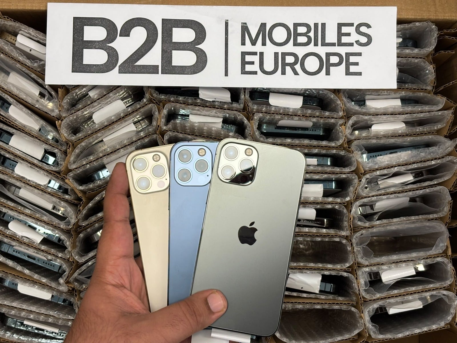 67x iPhone 12 Pro 128GB - Grade A - Mixed Colours - €225 Per Unit stock offer